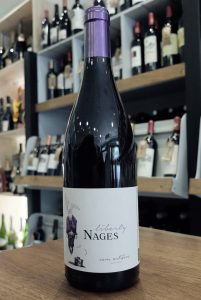 Sélection de vin rouge bio Liberty Nages, cépage, Syrah, Grenache, Merlot, Carignan